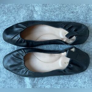 Cole Haan Black Leather Flats